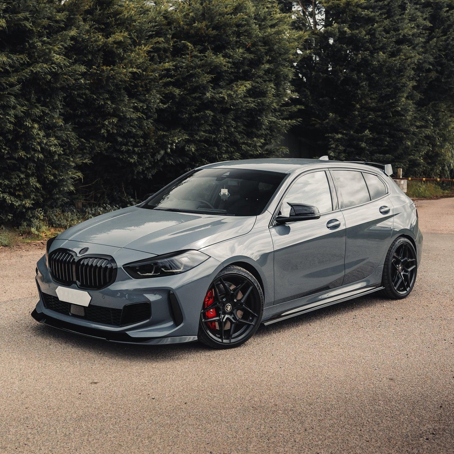 ZAERO Design BMW 2019+ F40 1 Series Gloss Black Side Skirts Fitted