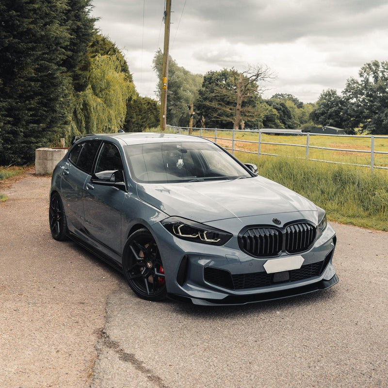 ZAERO Design BMW 2019+ F40 1 Series Gloss Black Side Skirts Fitted