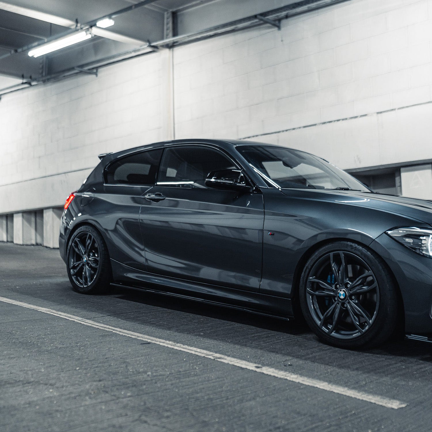 ZAERO Design BMW F20 F22 Gloss Black Side Skirts Fitted
