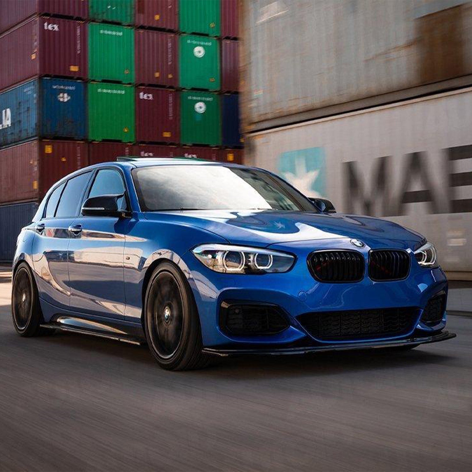 ZAERO Design BMW F20 F22 Gloss Black Side Skirts Fitted