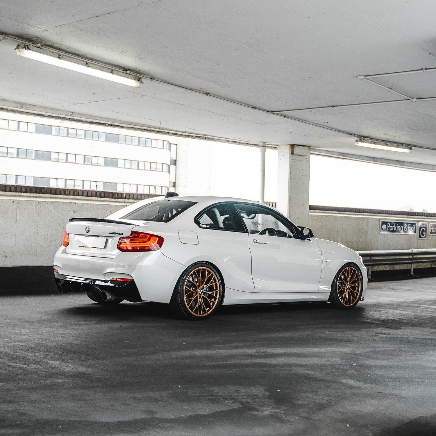 ZAERO Design BMW F22 F23 M235i M240i Gloss Black Body Kit