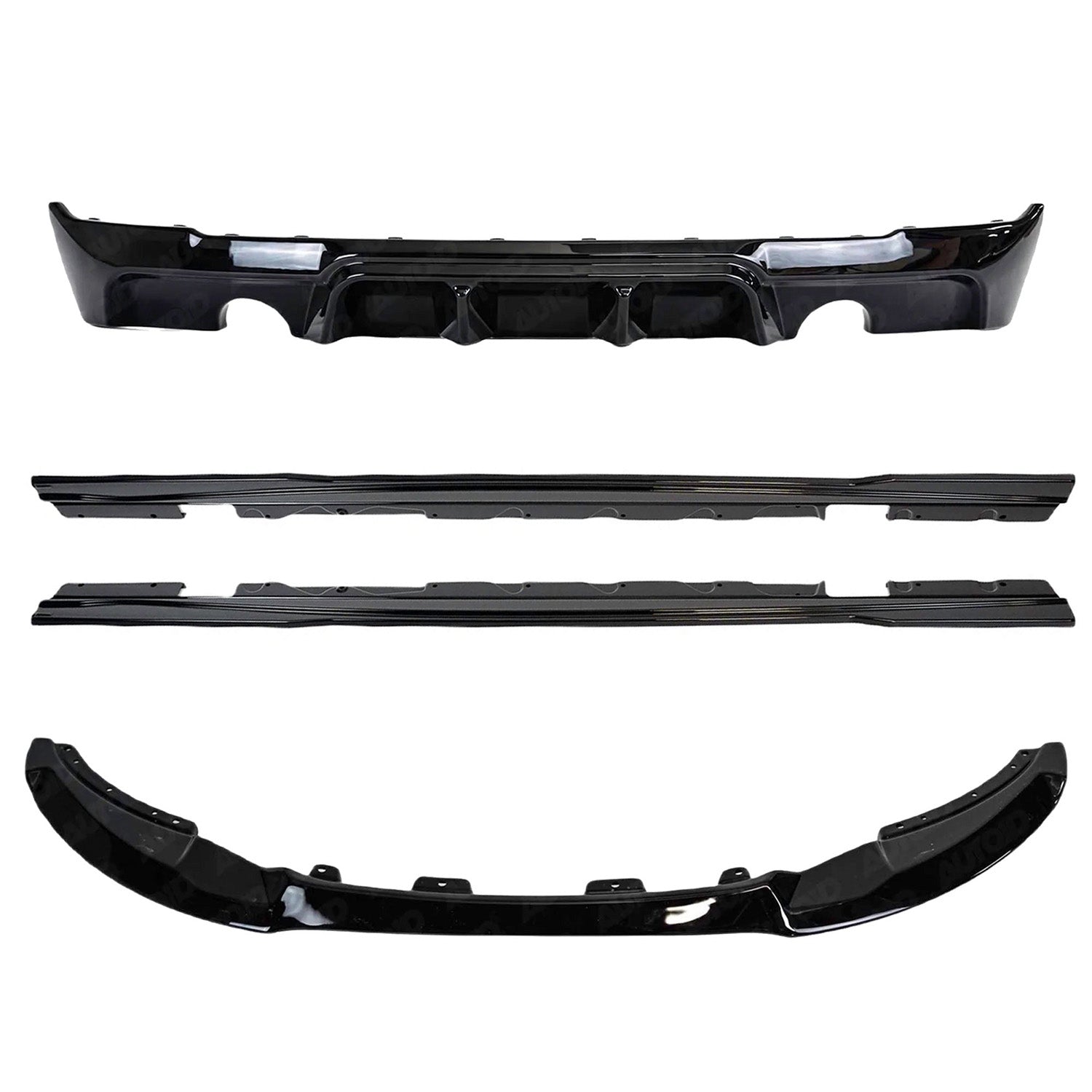 ZAERO Design BMW F22 F23 M235i M240i Gloss Black Body Kit