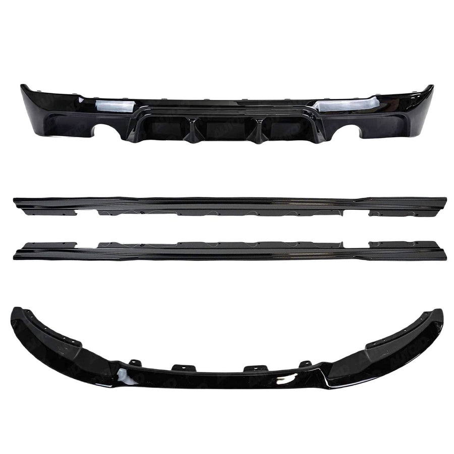 ZAERO Design BMW F22 F23 M235i M240i Gloss Black Body Kit