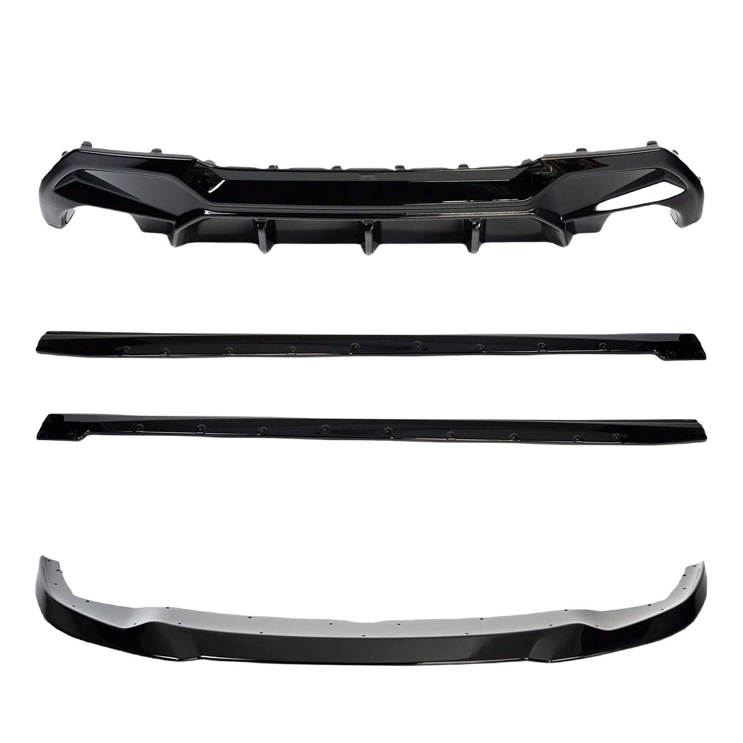 ZAERO Design BMW F40 1 Series M135i Gloss Black Body Kit