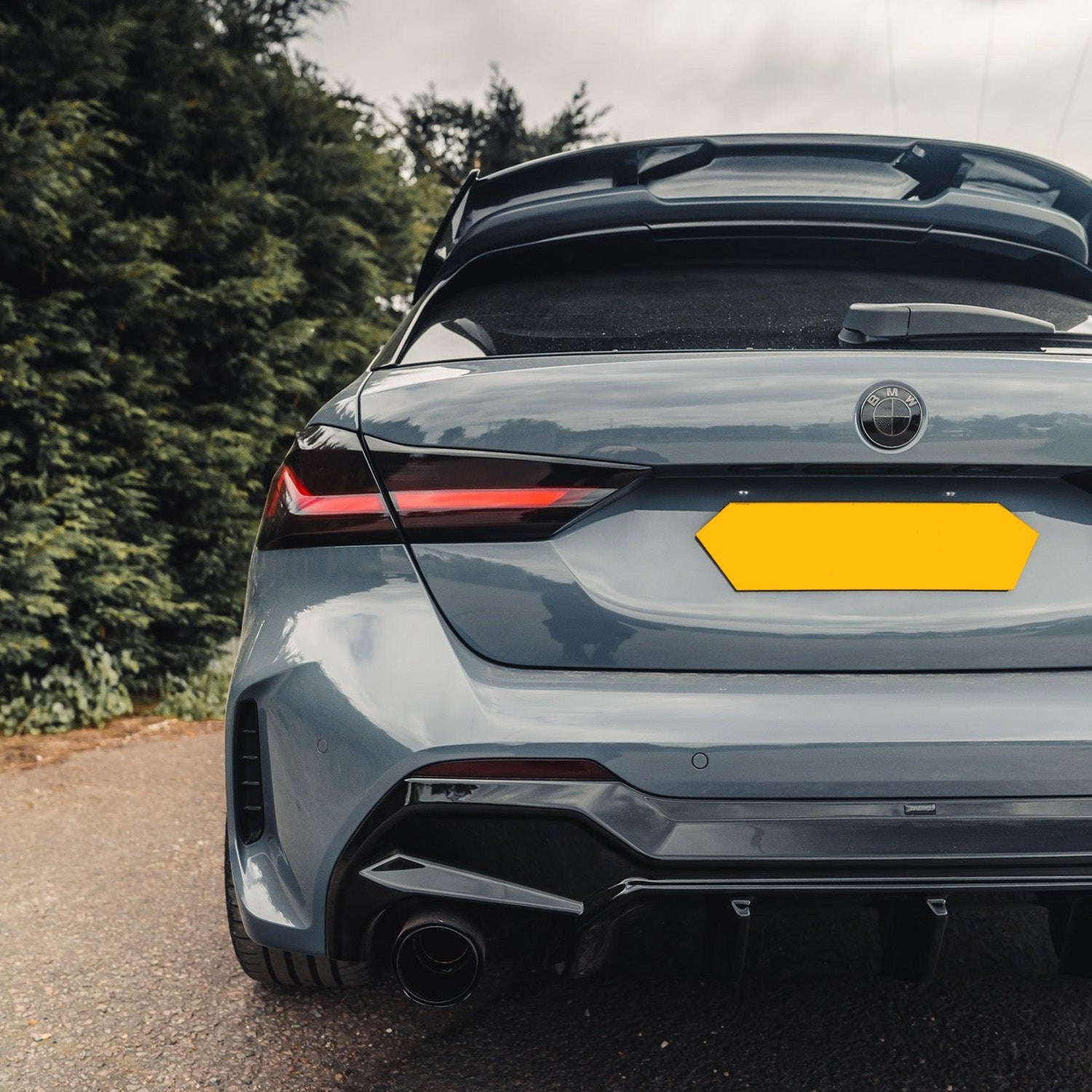 ZAERO Design BMW F40 M135i 1 Series Gloss Black Diffuser