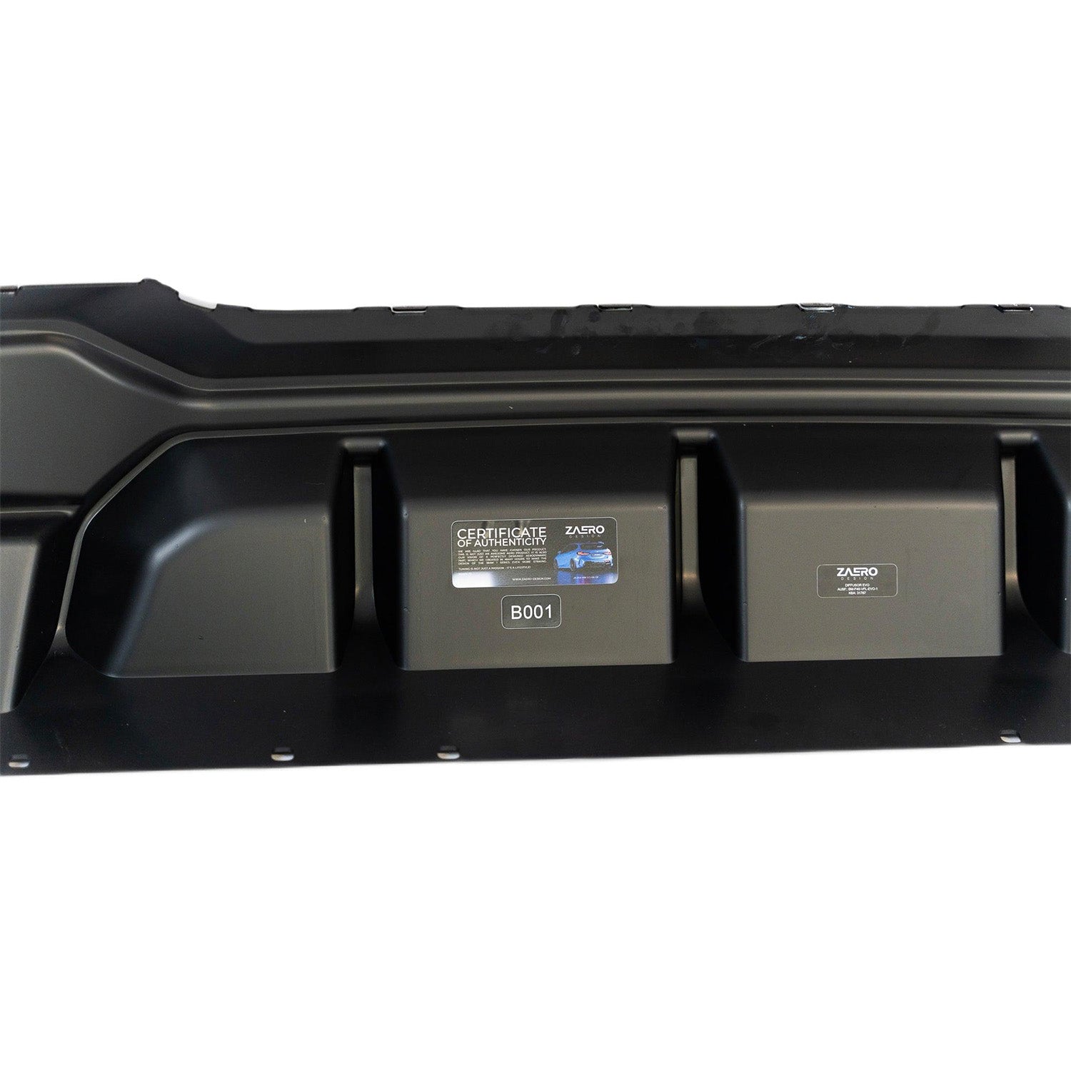ZAERO Design BMW F40 M135i 1 Series Gloss Black Diffuser