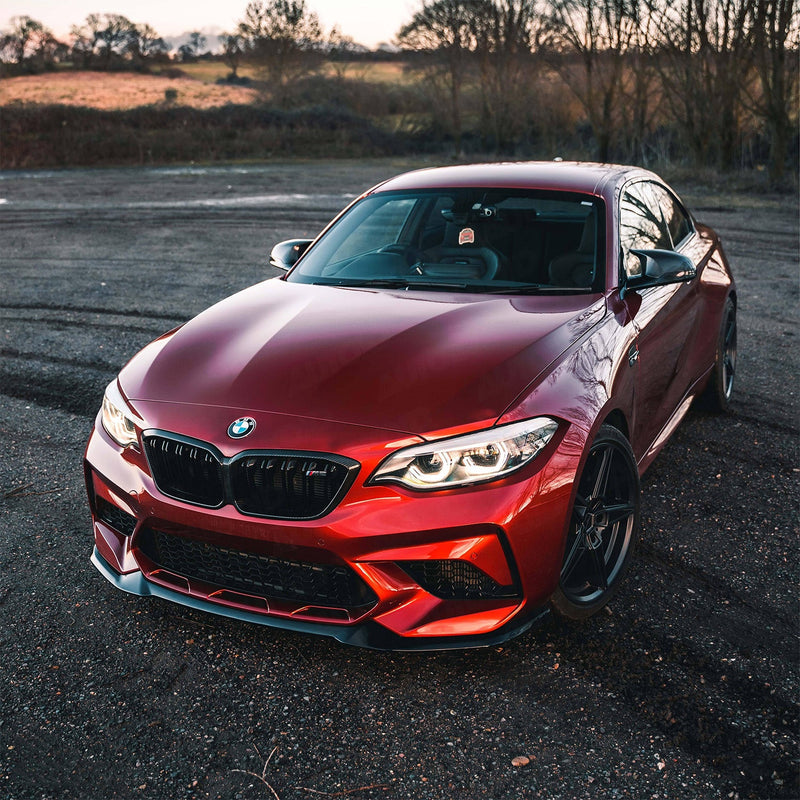 ZAERO Design BMW F87 M2 Competition Gloss Black Front Lip Splitter