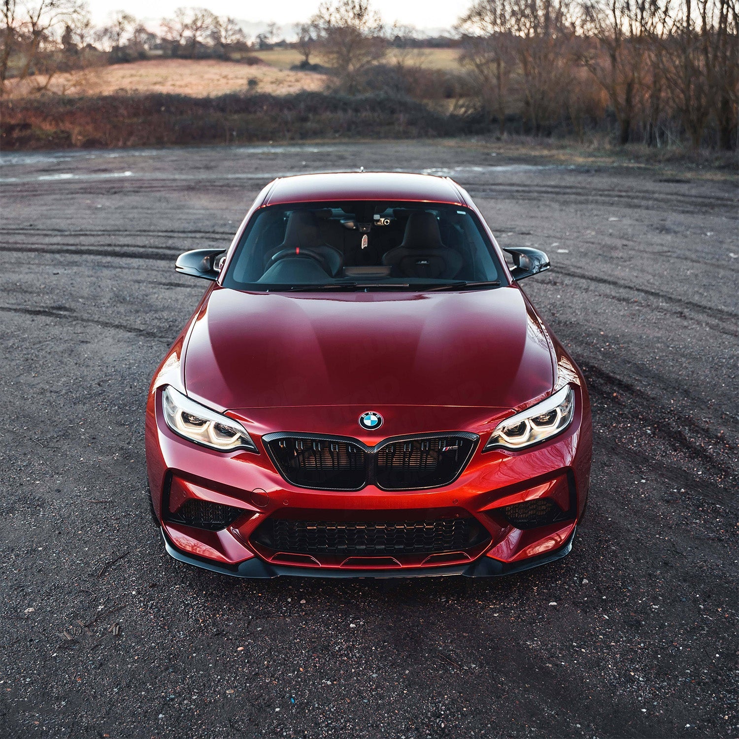 ZAERO Design BMW F87 M2 Competition Gloss Black Front Lip Splitter