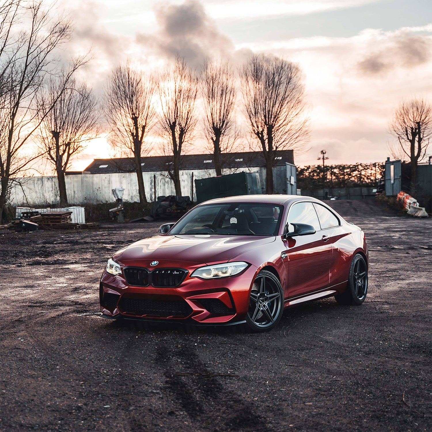 ZAERO Design BMW F87 M2 Competition Gloss Black Front Lip Splitter