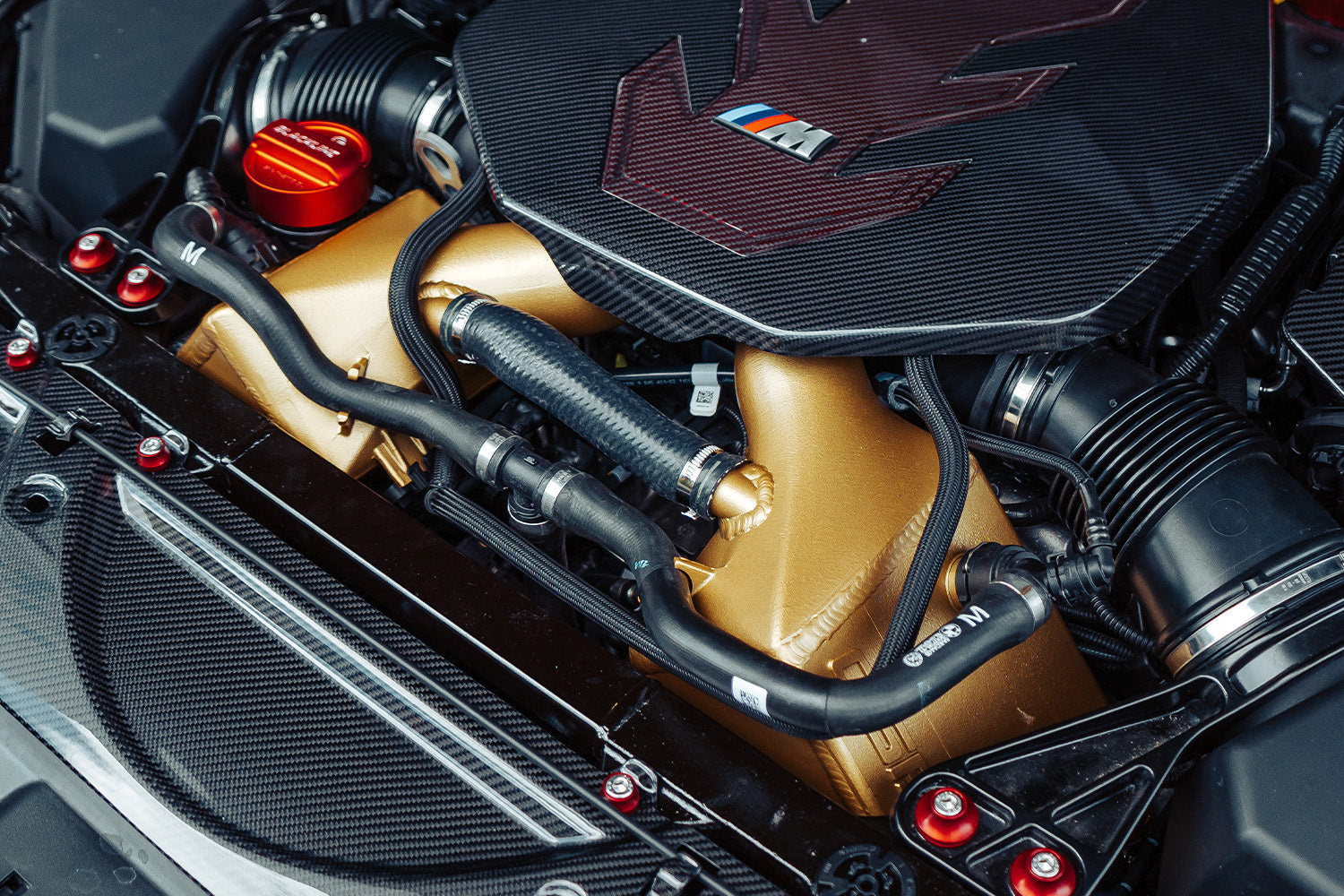 CSF High-Performance Charge Air Coolers for BMW G90 & G99 M5 S68 engine