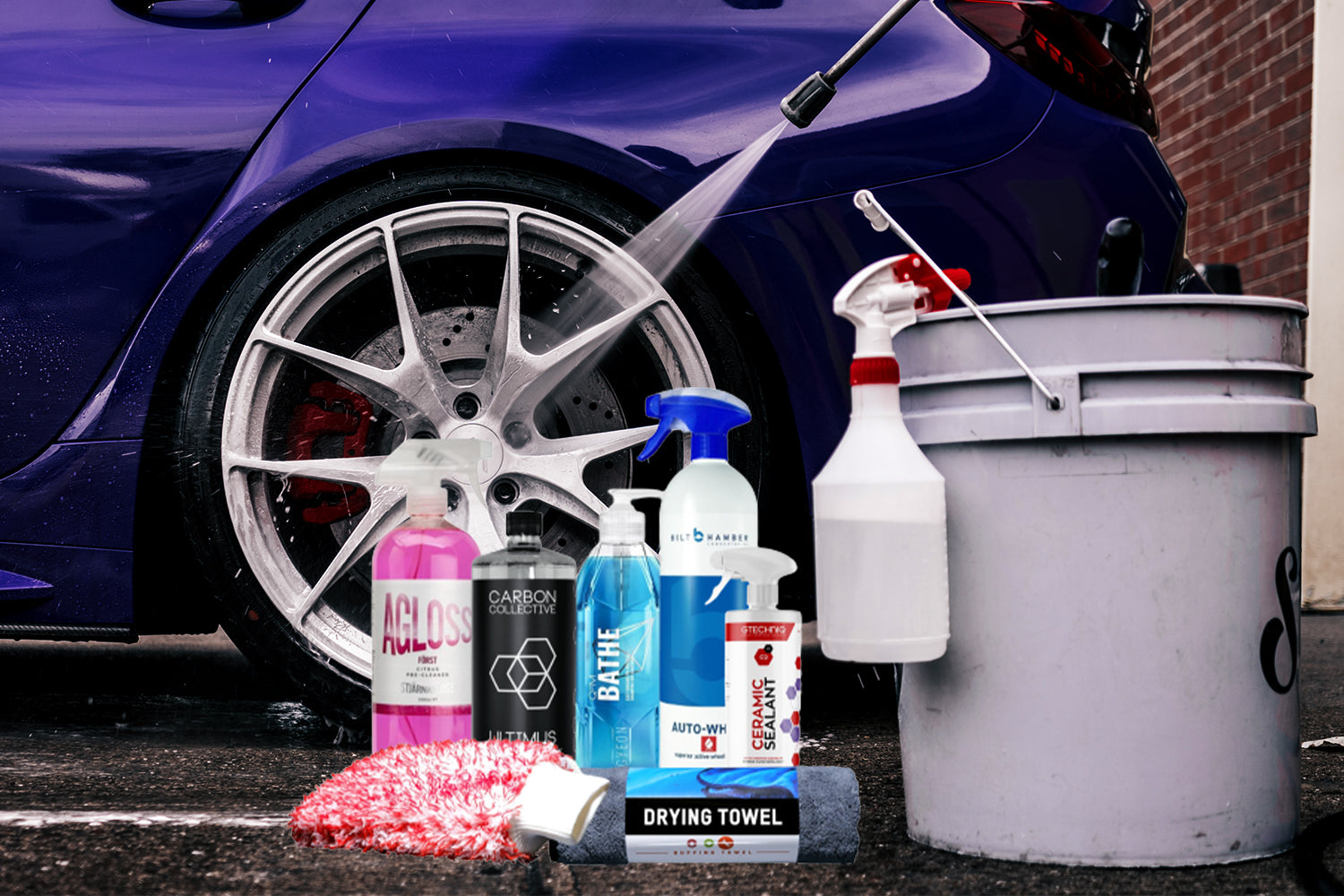 7 ESSENTIAL products to safely wash your car