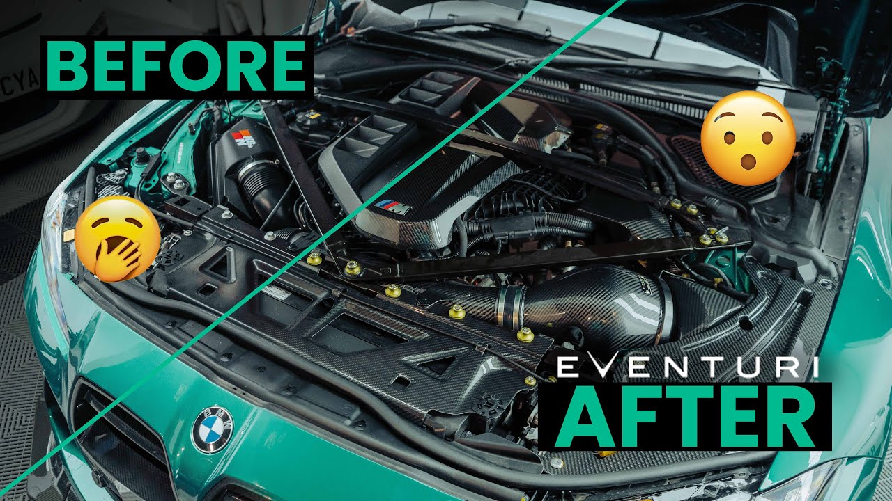 BMW G8X ENGINE BAY MOD'S YOU JUST CAN'T MISS OUT ON (Eventuri Air Intake)