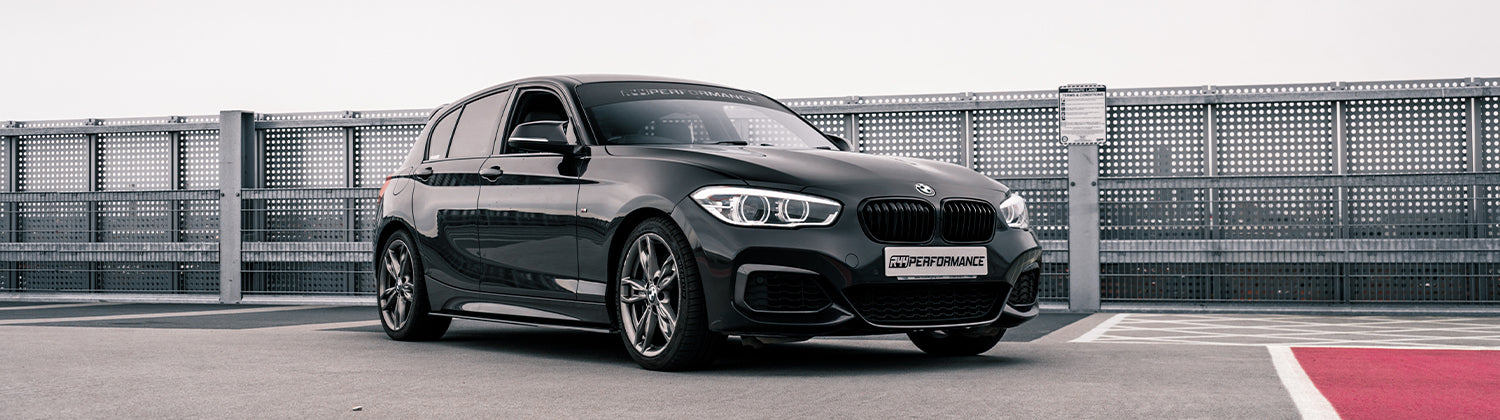 PER BMW F20 F21 1 Serie M135i M140i Nero Lucido Stivale - Foto 7