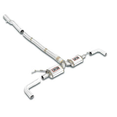 Supersprint BMW F39 X2 & F45 2 Series Stainless Steel Rear Exhaust - Racing