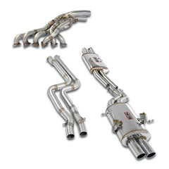 Supersprint BMW E46 Stainless Steel Race Package System 2xø63.5 Mm Without Catalytic