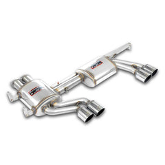 Supersprint BMW E46 M3 Stainless Steel Rear Muffler - LIGHTWEIGHT RACING-13,0 Kg