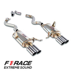 Supersprint BMW E92 M3 & E93 M3 Stainless Steel Axle Back Package, F1 Race