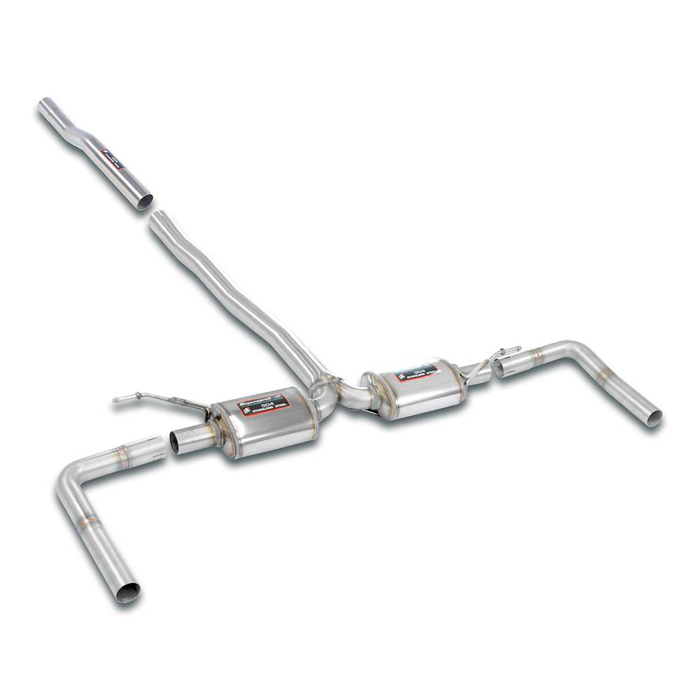 Supersprint BMW F46 2 Series Rear Exhaust
