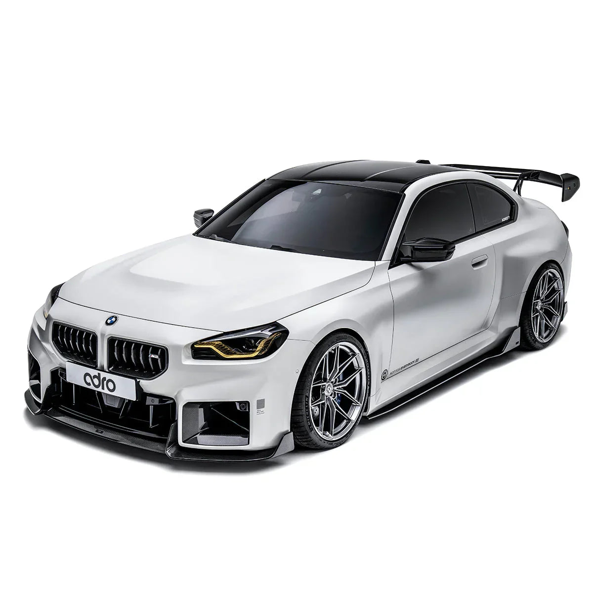 Adro Inc BMW G87 M2 & G42 2 Series AT-R3 Swan Neck Rear Wing