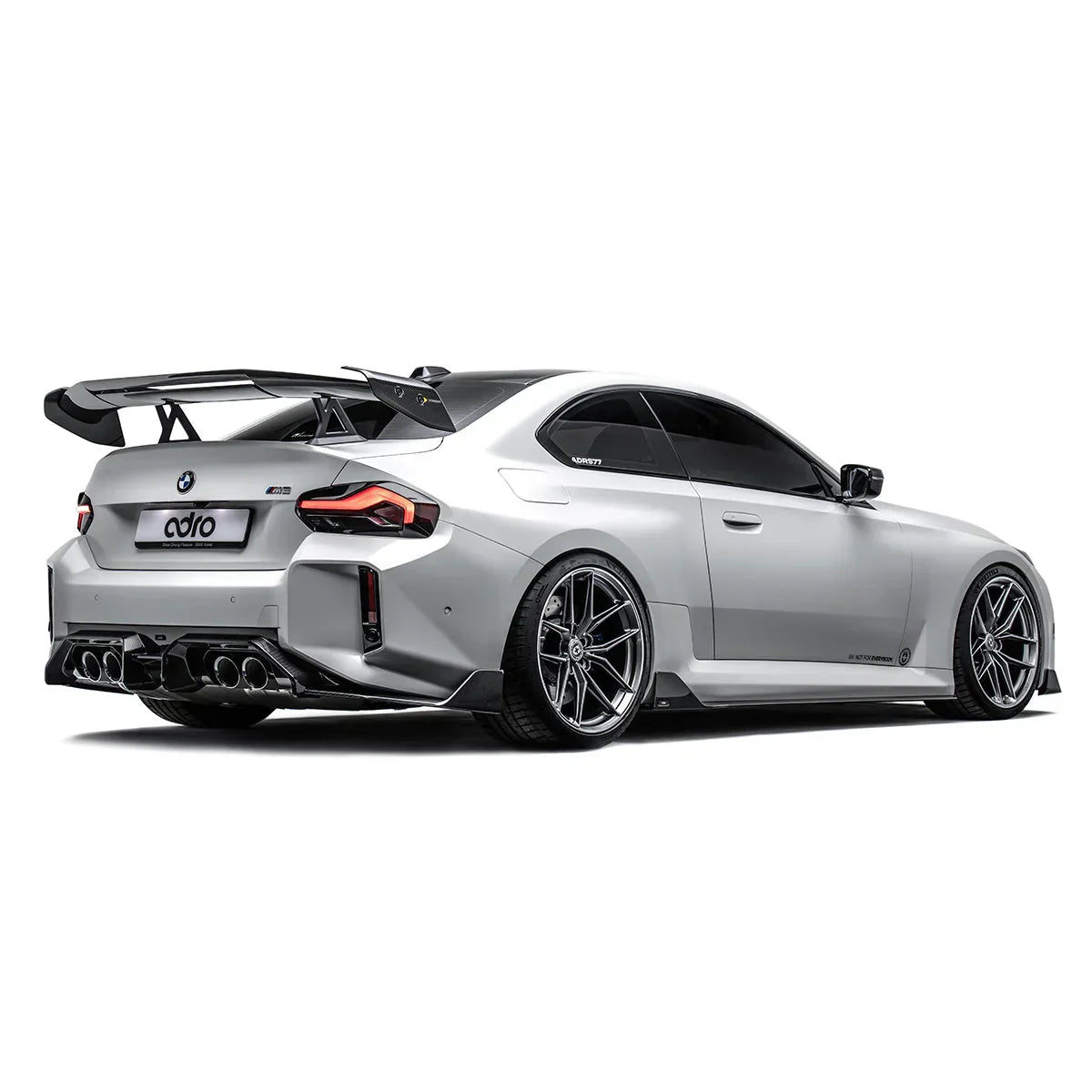 Adro Inc BMW G87 M2 & G42 2 Series AT-R3 Swan Neck Rear Wing