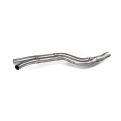 Akrapovic 2019 Toyota Supra (A90) w/o OPF/GPF Evolution Link Pipe Set (SS) (Hardware Included)