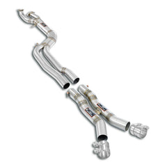 Supersprint BMW G80 M3, G81 M3, G82 M4 & G83 M4 Stainless Steel J-Pipe Race PackageDeletes the Secondary Catalytics + OPFs + Mid ResonatorAccepts the Std - Oem Muffler