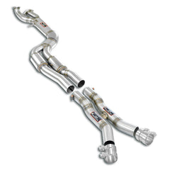 Supersprint BMW G80 M3, G81 M3, G82 M4 & G83 M4 Stainless Steel J-Pipe Touring PackageDeletes the Secondary Catalytics + Mid ResonatorsAccepts the Std - Oem Muffler