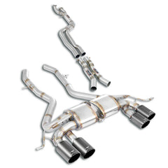 Supersprint BMW G80 M3, G81 M3, G82 M4 & G83 M4 Stainless Steel J-Pipe Race Package - CompleteDeletes the Secondary Catalytics + Mid Resonators