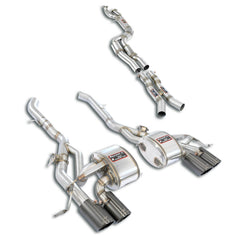 Supersprint BMW G80 M3, G81 M3, G82 M4 & G83 M4 Stainless Steel J-Pipe Touring Package - CompleteDeletes the Secondary Catalytics + Mid Resonators