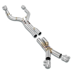 Supersprint BMW G80 M3, G81 M3, G82 M4 & G83 M4 Stainless Steel X-Pipe Package (Delete the OPF - Mid Resonator)For the Std - OEM Rear Muffler