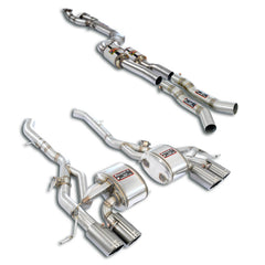 Supersprint BMW G87 M2 Stainless Steel J-Pipe Touring Package with Valves - CompleteDeletes the Secondary Catalytics + OPFs + Mid Resonator