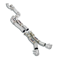 Supersprint BMW G87 M2 Stainless Steel J-Pipe Touring PackageDeletes the Secondary Catalytics + Mid ResonatorsAccepts the Std - Oem Muffler