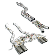 Supersprint BMW G87 M2 Stainless Steel J-Pipe Touring Package - CompleteDeletes the Secondary Catalytics + Mid Resonators