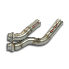 Supersprint BMW E46 M3 Stainless Steel Connecting Pipes Kit for OEM Manifold(Replaces Catalytic Converter)(Weld on Connection)