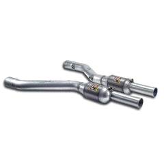 Supersprint BMW E60 5 Series & E61 5 Series Stainless Steel Front Exhaust - with Metallic Catalytic Converter
