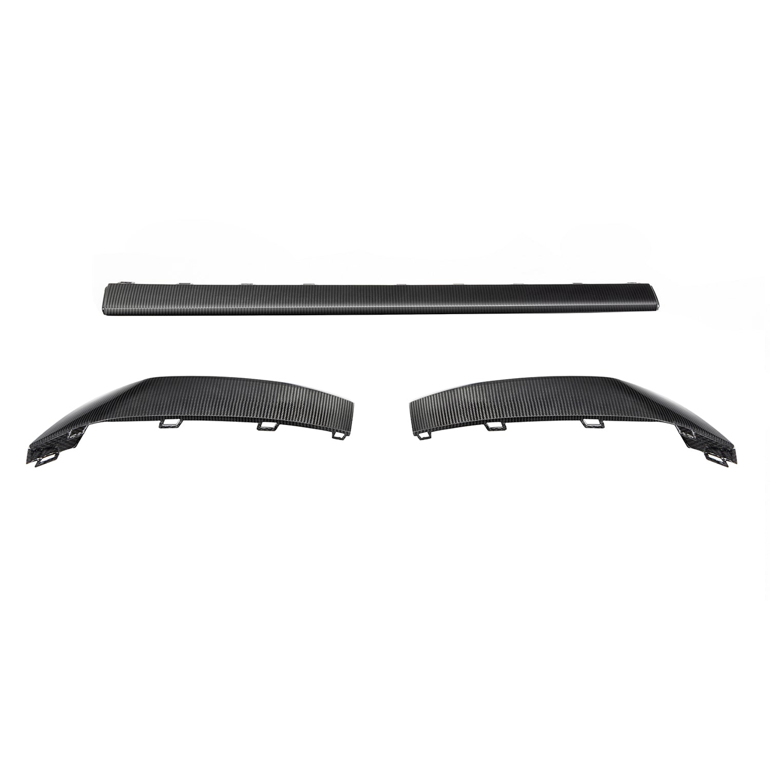 MHC+ Audi 8Y Facelift RS3 Pre Preg Carbon Fibre OEM Style Outer Diffuser Trim
