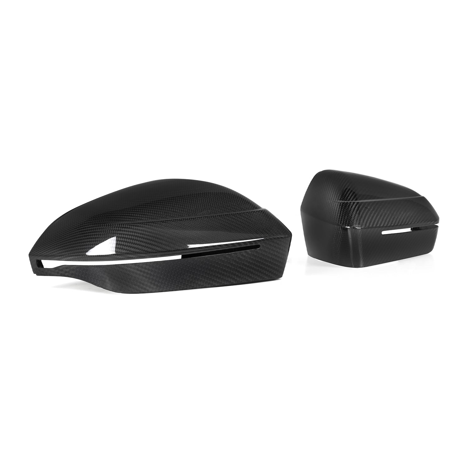 MHC+ BMW G60 5 Series Pre Preg Carbon Fibre OEM Style Mirror Cover (LHD)