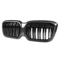 MHC+ BMW G08 BEV iX3 Dual Slats Pre Preg Carbon Fibre Front Grille