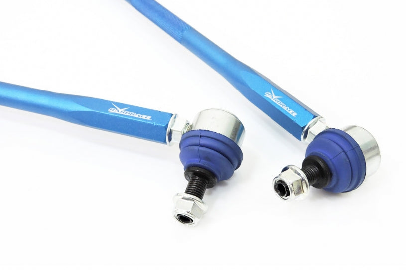 HARDRACE Universal Adjustable Front Stabilizer Links - 2PCS/SET Range: 360-399 mm