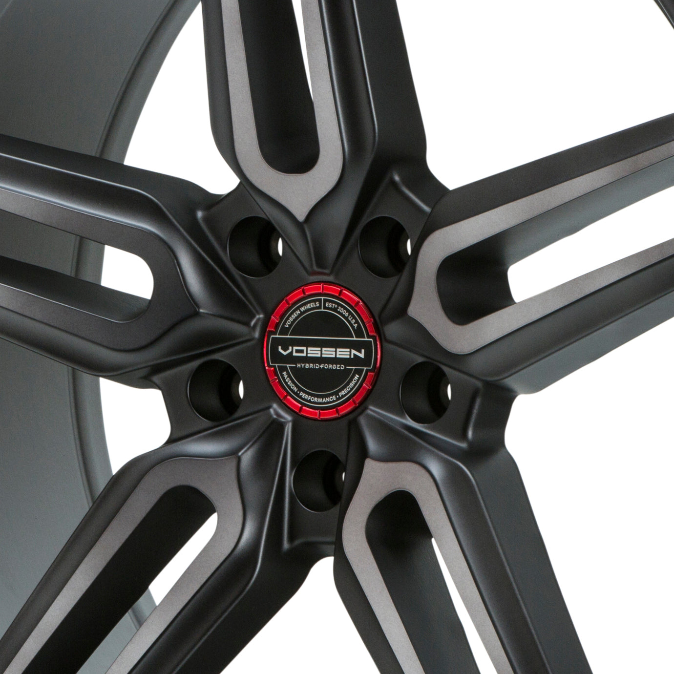 Vossen Hybrid Forged Billet Sport Cap for VF & HF Series Wheels (Vossen Red)