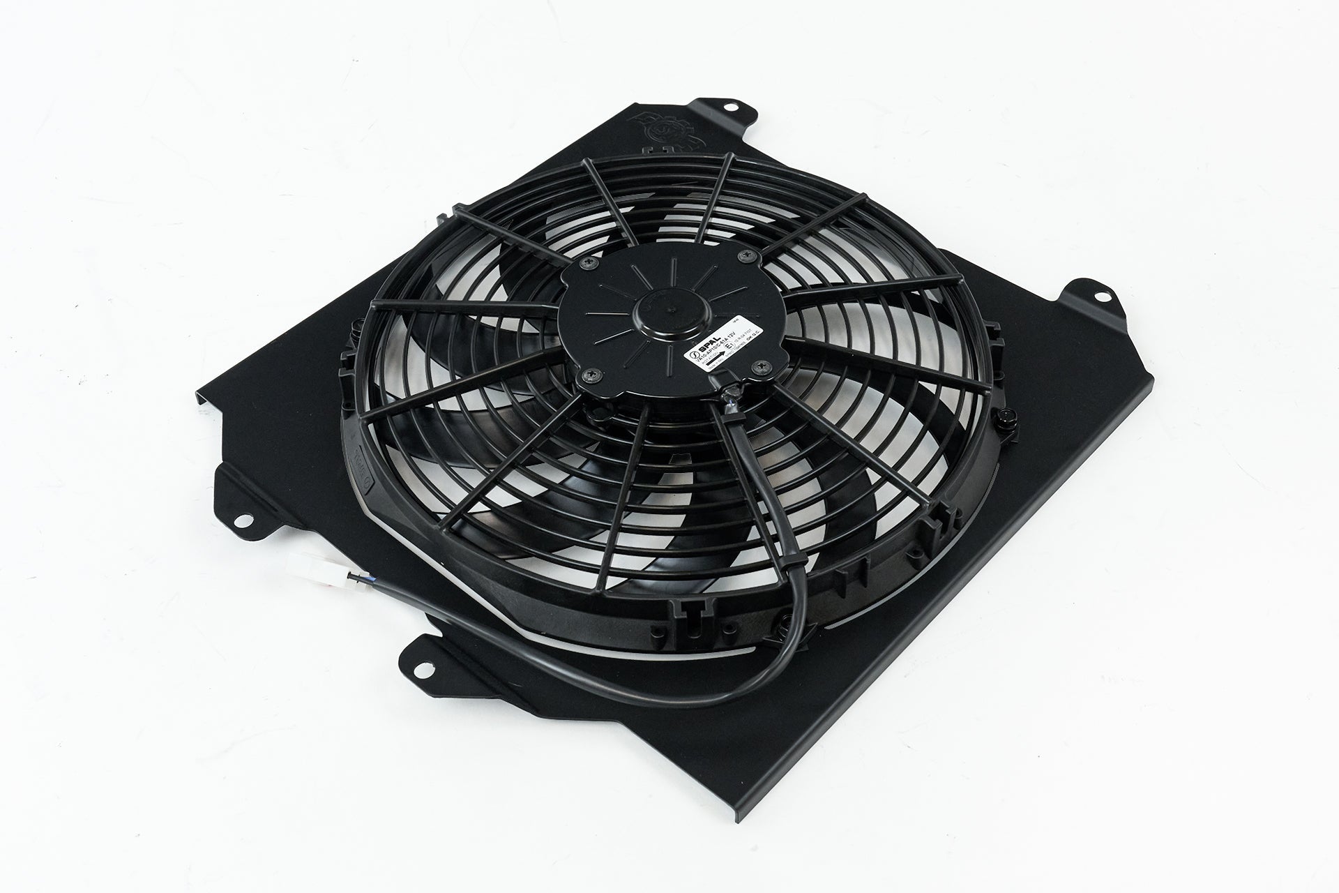 CSF 92-00 Civic All-Aluminum Fan Shroud w/ 12-inch SPAL Fan - Black