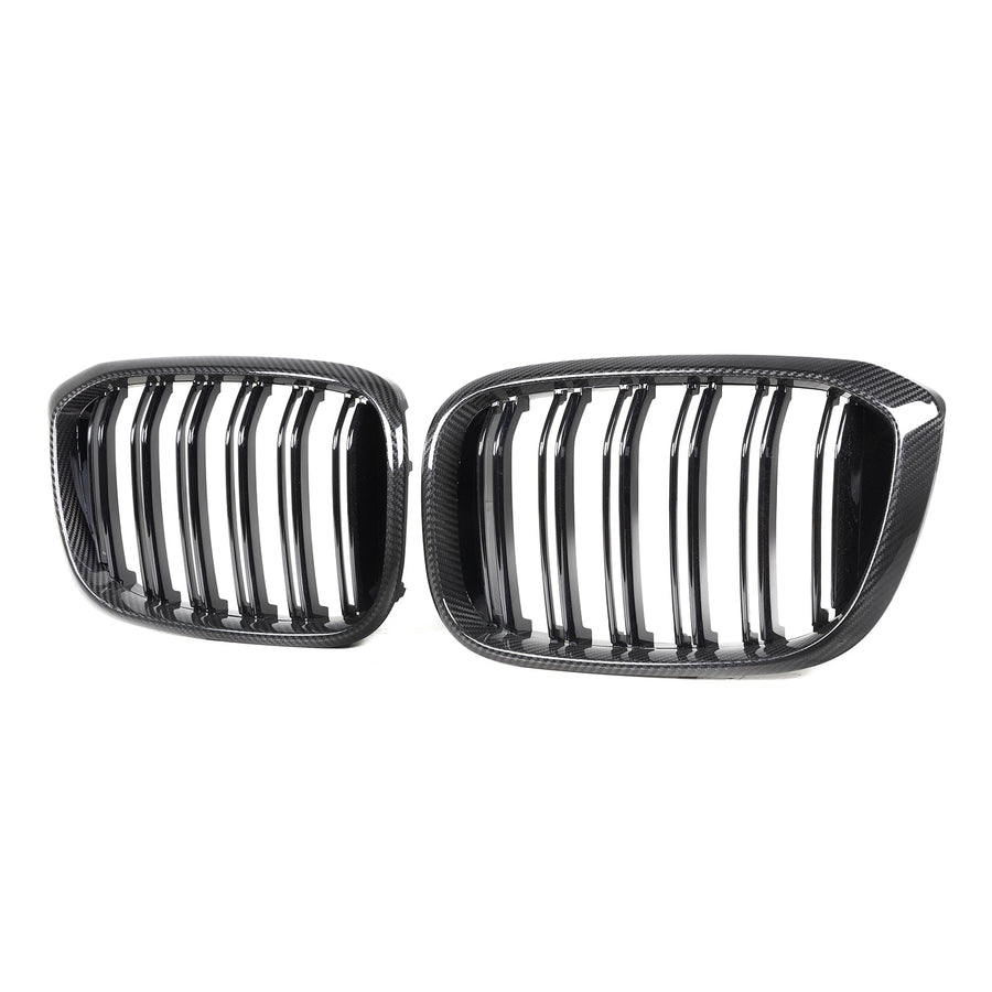 MHC+ BMW G01 Pre-LCI X3 Dual Slats Pre Preg Carbon Fibre Front Grille