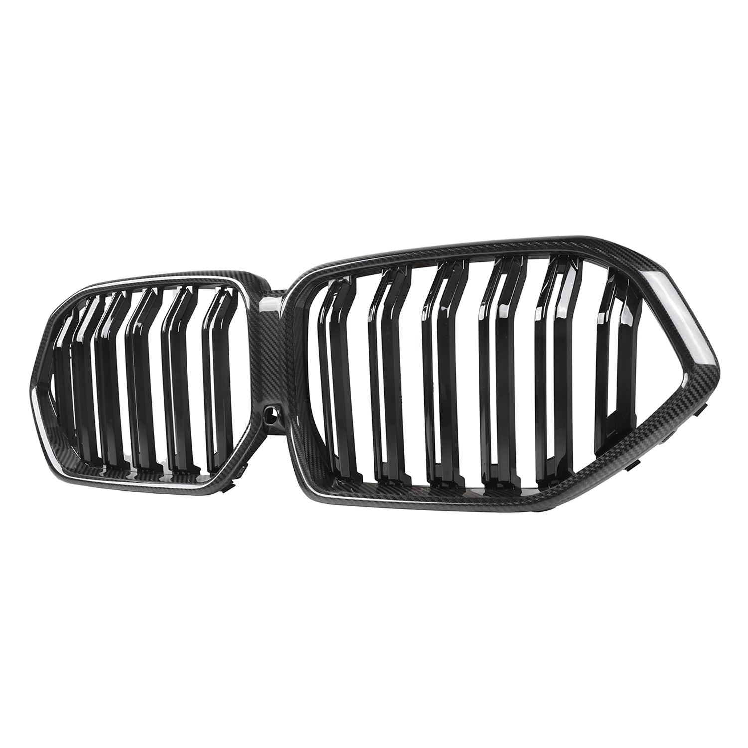 MHC+ BMW G06 LCI X6 Dual Slat Pre Preg Carbon Fibre Front Grille