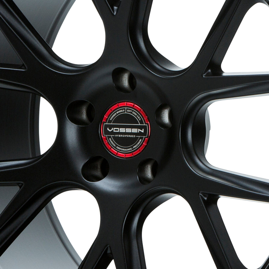 Vossen Hybrid Forged Billet Sport Cap for VF & HF Series Wheels (Vossen Red)