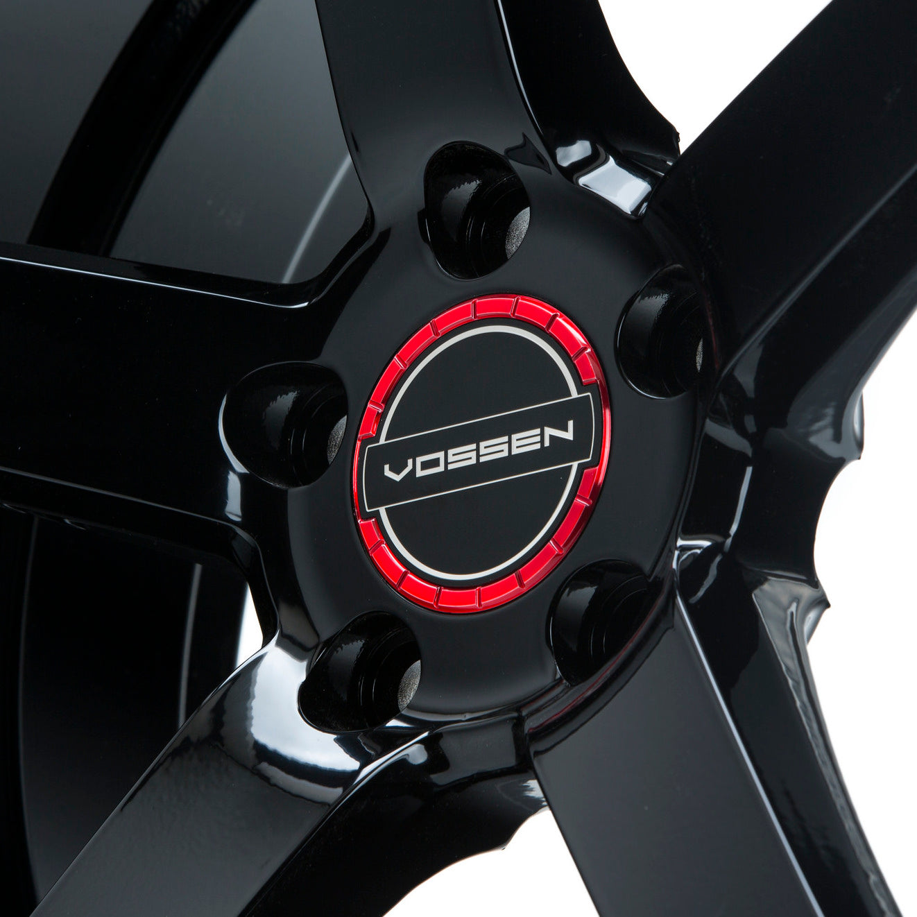 Vossen Classic Billet Sport Cap for CV/VF/HF Series Wheels (Vossen Red)