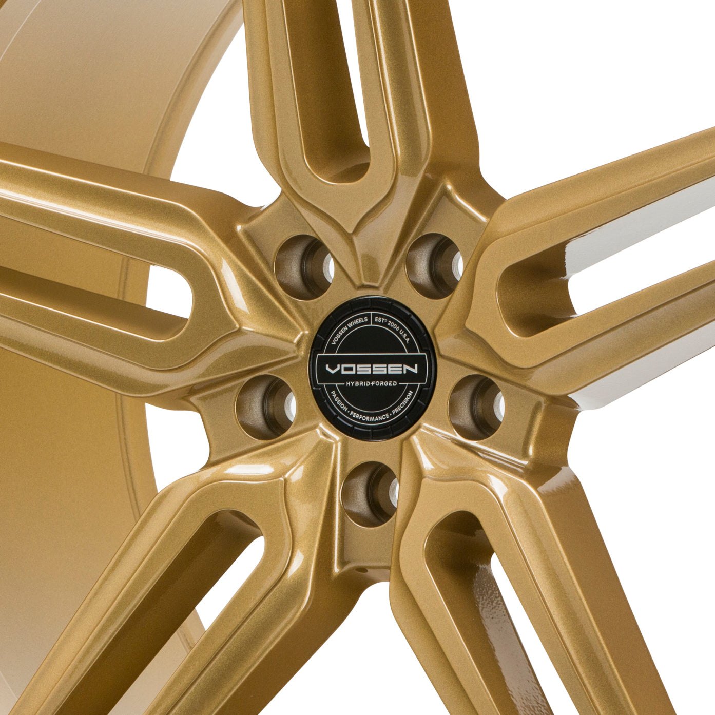 Vossen Hybrid Forged Billet Sport Cap for VF & HF Series Wheels (Canary Yellow)