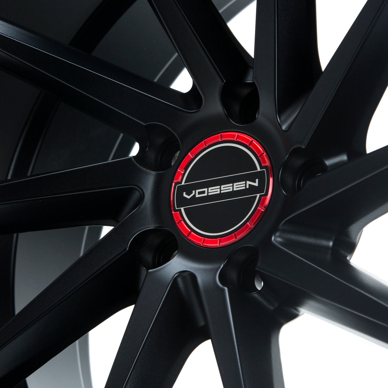 Vossen Classic Billet Sport Cap for CV/VF/HF Series Wheels (Vossen Red)