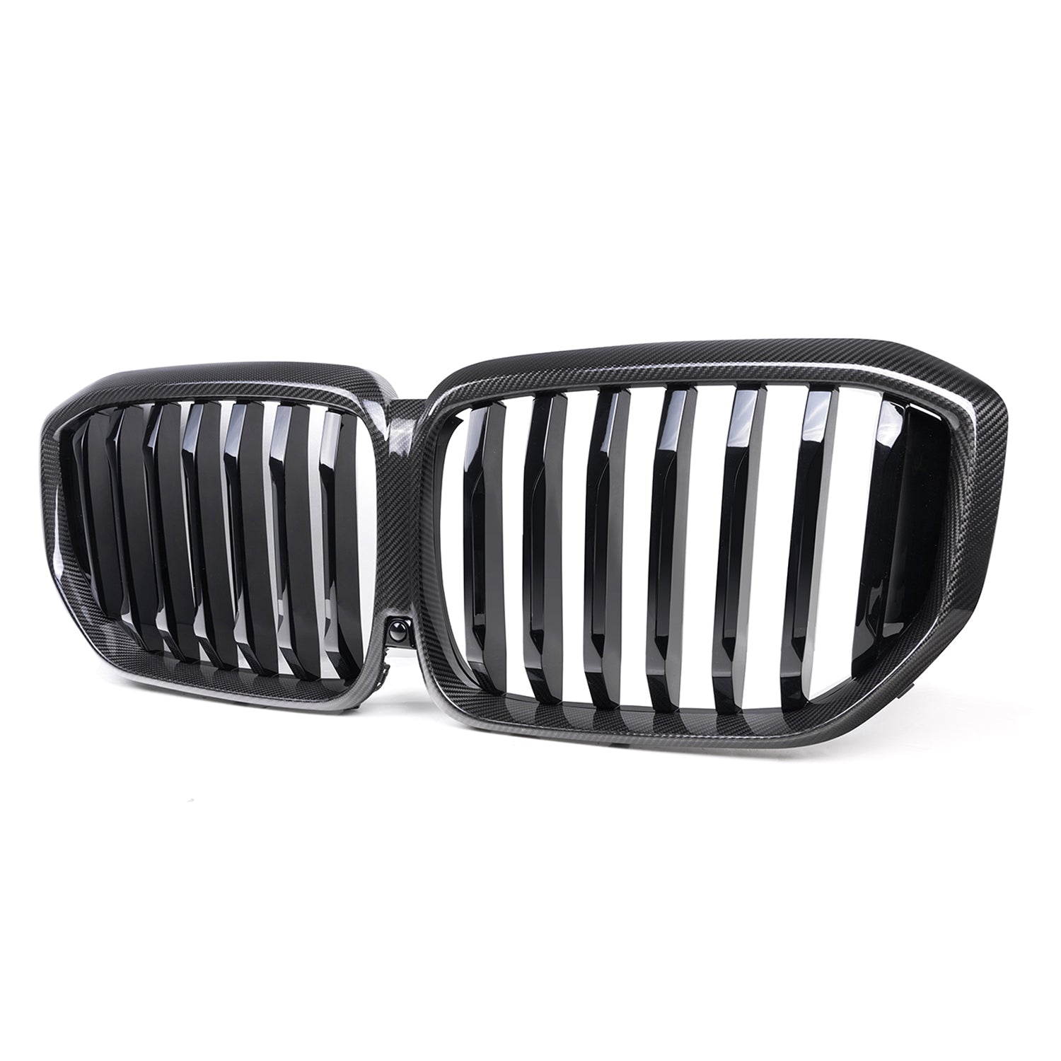 MHC+ BMW G05 LCI X5 Single Slat Pre Preg Carbon Fibre Front Grille