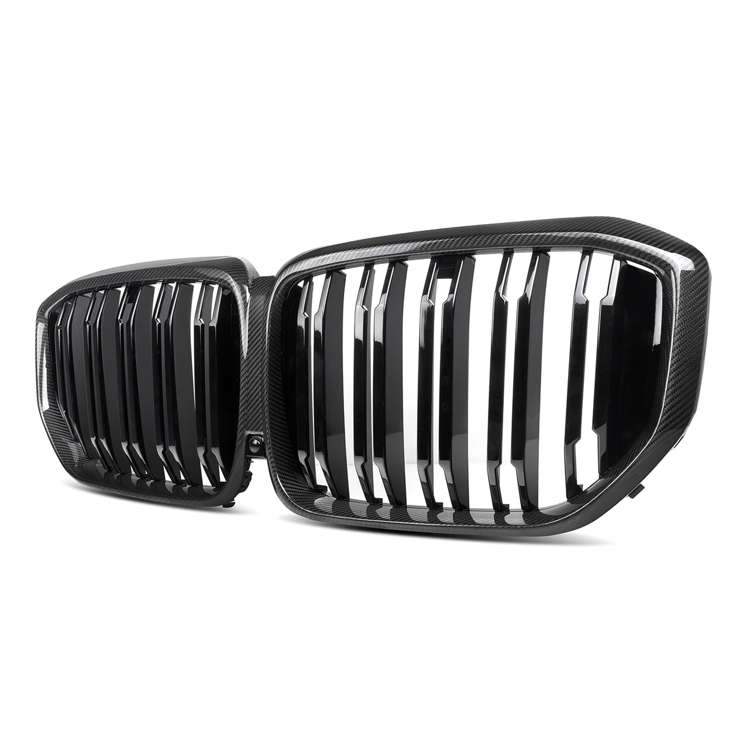 MHC+ BMW G05 LCI X5 Dual Slat Pre Preg Carbon Fibre Front Grille