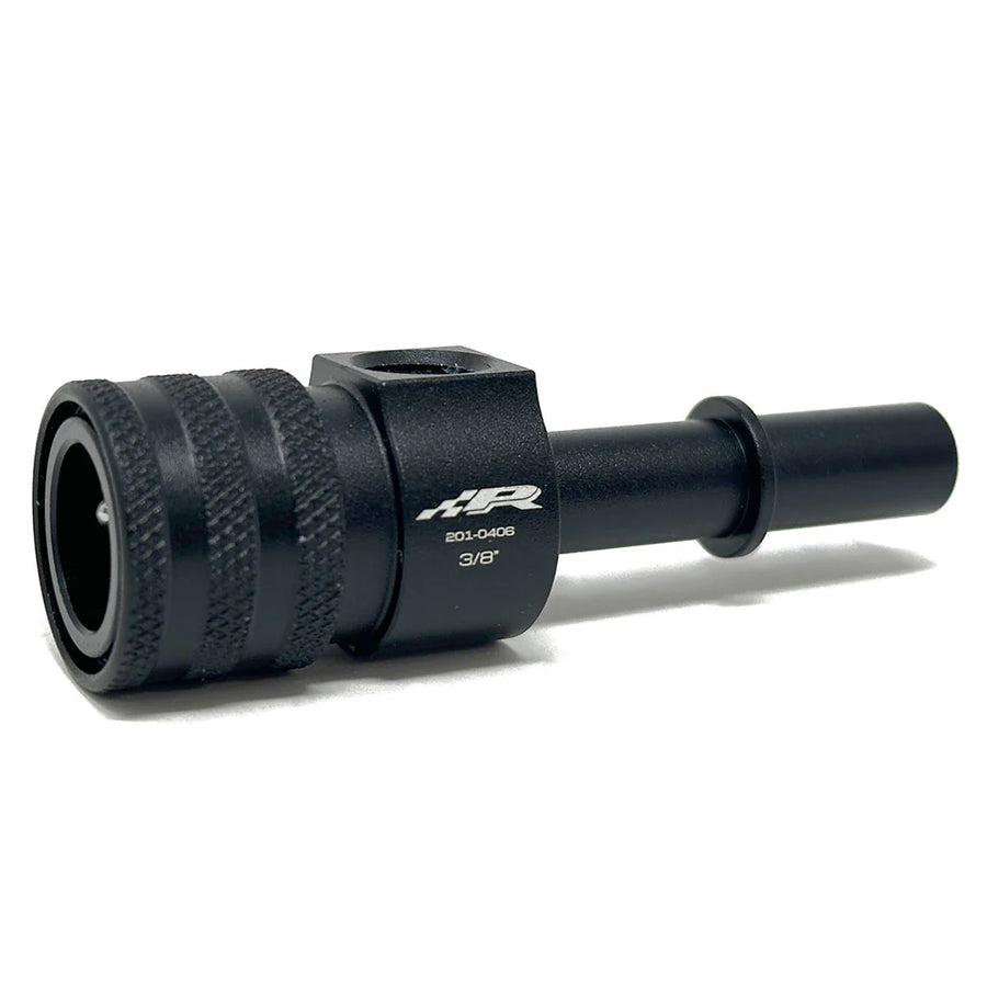 Precision Raceworks Fuel Line NPT Tap - Quick Disconnect Adapter with 1/8" NPT Port - 3/8 inch